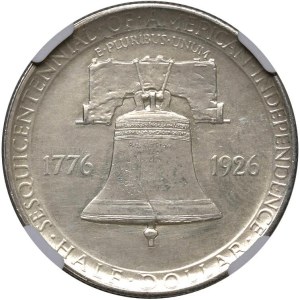 Foreign coins - USA Mezzo dollaro 1926 Sesquicentennial of America...