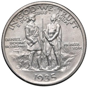 Foreign coins - USA Mezzo dollaro 1935 Boone Bicentennial - KM 165...