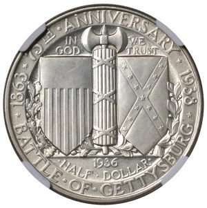 Foreign coins - USA Half dollar 1936 75th anniversary of the Get...