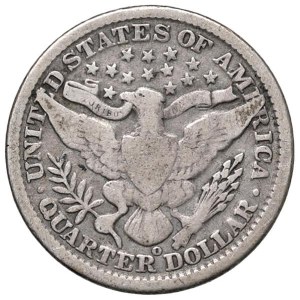 Foreign coins - USA Quarto dollaro 1907 O - KM 114 AG (g 5,99)...