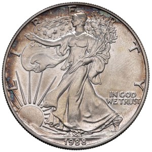 Foreign coins - USA Dollaro 1988 - AG (g 31,54)...