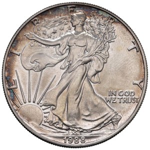 Foreign coins - USA Dollar 1988 - AG (g 31.54)...