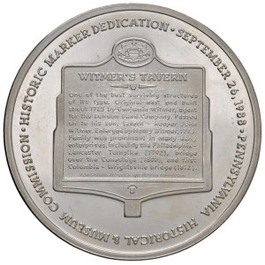 Foreign coins - USA Medaglia 2014 Witmer's Tavern - AG (g 29,95)...