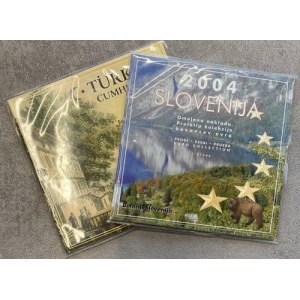 Foreign coins - Euro pattern di fantasia Slovenia e Turchia 2004 -...