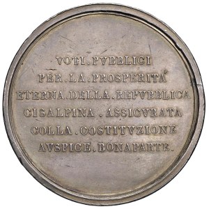 Napoleonic medals - Napoleone Primo Console (1796-1804) Medaglia An. X...
