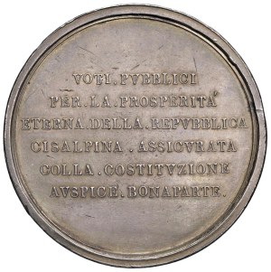 Napoleonic medals - Napoleon First Consul (1796-1804) Medal An. X...