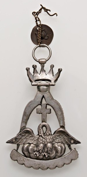 Napoleonic medals - Freemasonry. Pendant - Medal with Phoenix Baked C...