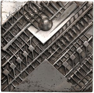 Arnaldo and GiÃ² Pomodoro medals - Arnaldo Pomodoro. Medal-plate 20th century Ca...