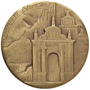 Floriano Bodini medals - Floriano Bodini. Medaglia 1986 Inaugurazione del M...
