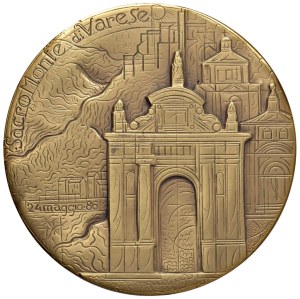 Floriano Bodini medals - Floriano Bodini. 1986 Medal Inauguration of the M...