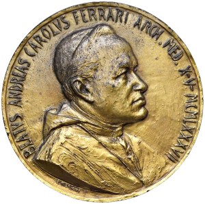 Enrico Manfrini medals - Enrico Manfrini. 1987 Beatification Medal of the ...