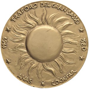 Francesco Messina medals - Francesco Messina. Medaglia 1980 Traforo del Gran ...