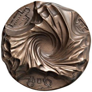 Francesco Somaini medals - Francesco Somaini. Medal-sculpture 1991 NOVUM CO...