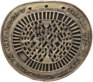 Luigi Teruggi medals - Luigi Teruggi. 1982 CHIVOR II medal - COLOMBIA,...