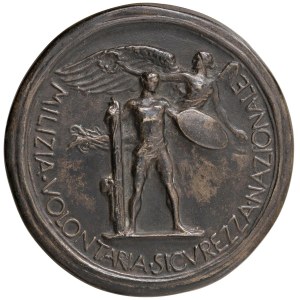 Fascist medals - FASCISTE. Medaglia A. II (1924) della serie del de...