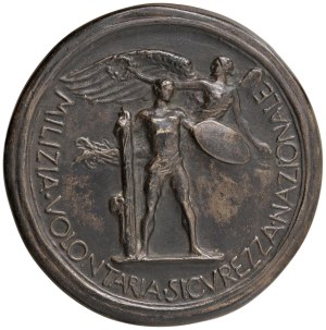Fascist medals - FASCIST. Medal A. II (1924) from the series of the de...