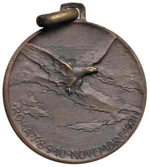 Fascist medals - FASCIST. Medal 1921 III National Congress of...