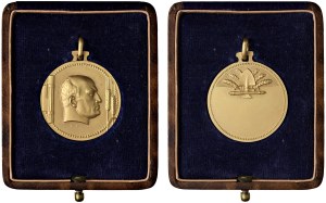 Fascist medals - FASCIST. Medal without date Tribute to Mussolini,...