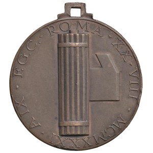 Fascist medals - FASCISTE. Ventennio (1922-1943) Medaglia A. IX 193...