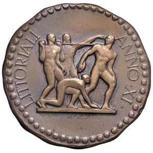 Fascist medals - FASCISTE. Ventennio (1922-1943) Medaglia A. XI (19...