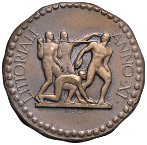 Fascist medals - FASCIST. Ventennio (1922-1943) Medal A. XI (19...