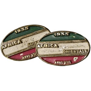 Fascist medals - FASCISTE. Ventennio (1922-1943) Medaglia a gemelli...