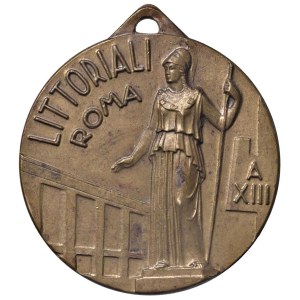 Fascist medals - FASCISTE. Ventennio (1922-1943) Medaglia A. XIII (...