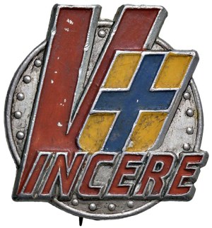 Fascist medals - FASCIST. Undated pin medal with enamel ...