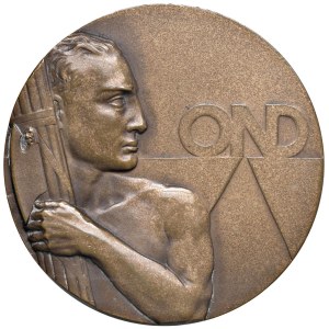 Fascist medals - FASCISTE. Medaglia senza data O.N.D. Dopolavoro Pr...