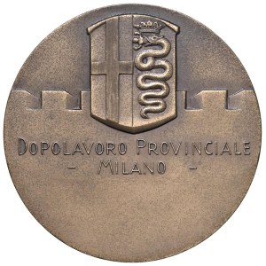Fascist medals - FASCISTE. Medaglia senza data O.N.D. Dopolavoro Pr...