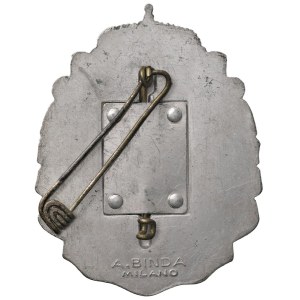 Fascist medals - FASCISTE. Medaglia a spilla senza data Stella in l...