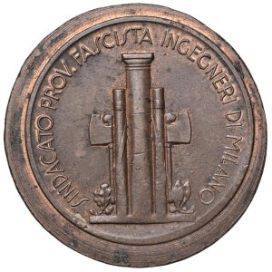 Fascist medals - FASCISTE. Medaglia uniface senza data Sindacato Pr...