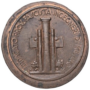 Fascist medals - FASCIST. Uniform medal without date Union Pr...