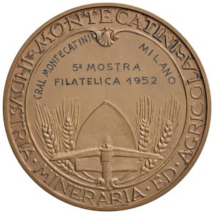 Fascist medals - FASCISTE. Medaglia senza data INDVSTRIA MINERARIA ...