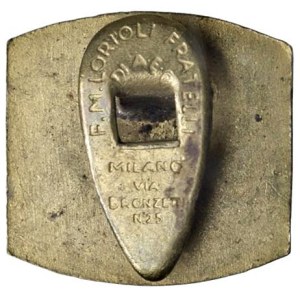 Fascist medals - FASCISTE. Medaglia da occhiello senza data - DIO ...