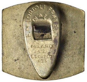 Fascist medals - FASCIST. Undated grommet medal - 