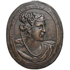 Character medals - Emilia Lepida (3 a.C - 53 d. C.) Placchetta da fus...
