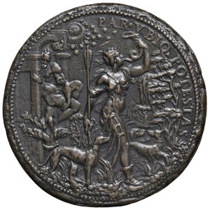 Character medals - Camilla Pallavicini (1510-1557) Medaglia da fusion...