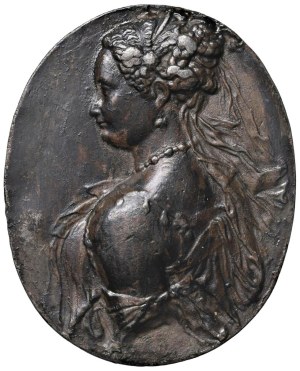 Character medals - Bianca Cappello (1548-1587) Oval medal to be cast...