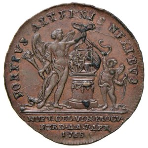 Character medals - Maria Carolina d'Austria - Ferdinando IV di Borbon...