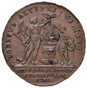 Character medals - Maria Carolina of Austria - Ferdinand IV of Bourbon...