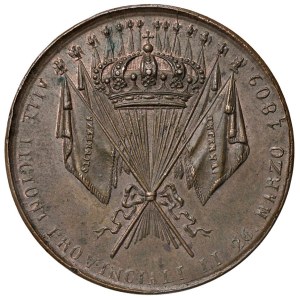 Character medals - Gioacchino Napoleone Murat (1808-1815) Medaglia 18...