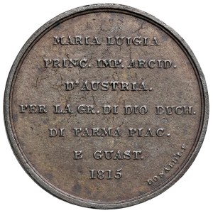 Character medals - Maria Luigia D'Austria (1814-1847) Medaglia 1815 P...