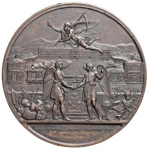 Character medals - Ferdinando II di Borbone (1830-1859) Medaglia di g...