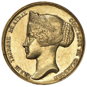Character medals - Maria Teresa Beatrice di Modena (1817-1866) Contes...