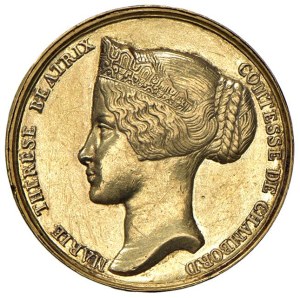 Character medals - Maria Teresa Beatrice of Modena (1817-1866) Contes...