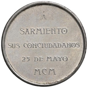 Character medals - Domingo Faustino Sarmiento (1868-1874) Medfaglia 1...
