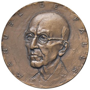 Character medals - Manuel De Falla (1876-1946) Medaglia senza data (1...