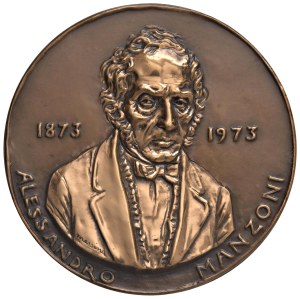 Character medals - Alessandro Manzoni (1785-1873) Medal 1973 In the C...
