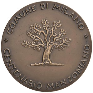 Character medals - Alessandro Manzoni (1785-1873) Medal 1973 In the C...